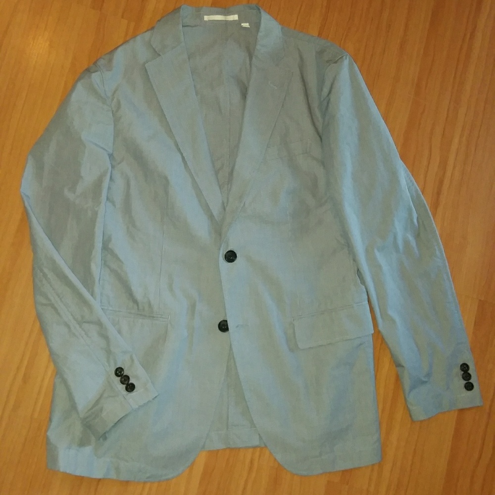 Mens UniQlo Lightweight Cotten Blazer M